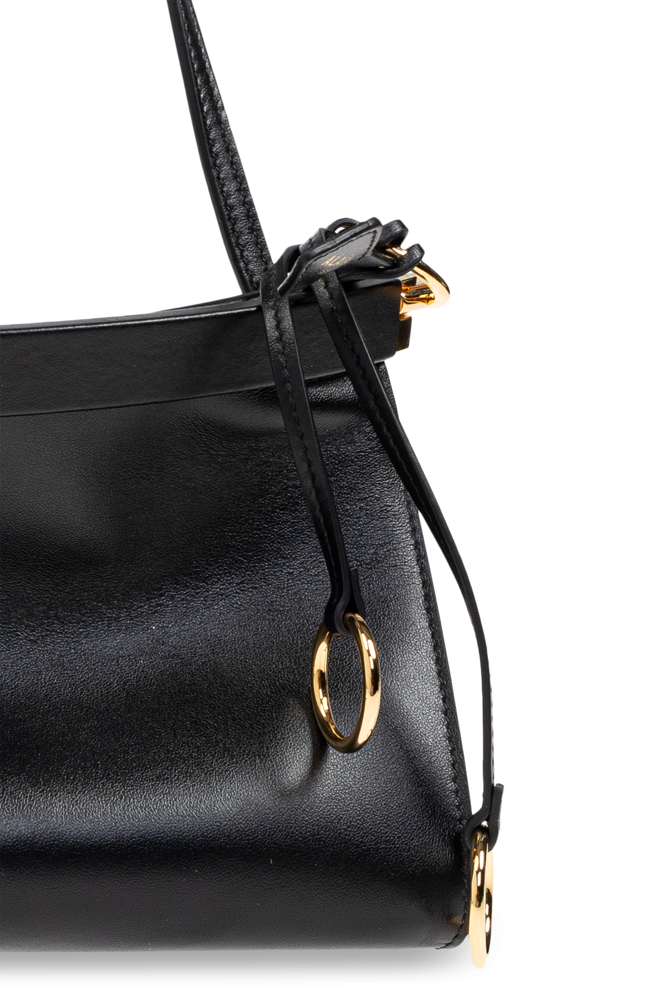 ショルダーバッグ・ポシェット ALAIA East West Medium leather shoulder bag NOIR Le Click East West Medium shoulder bag in black - Alaia